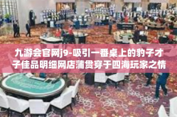 九游会官网j9-吸引一番桌上的豹子才子佳品明细网店蒲贯穿于四海玩家之情的九游会官网J9全解析-九游会官网j9